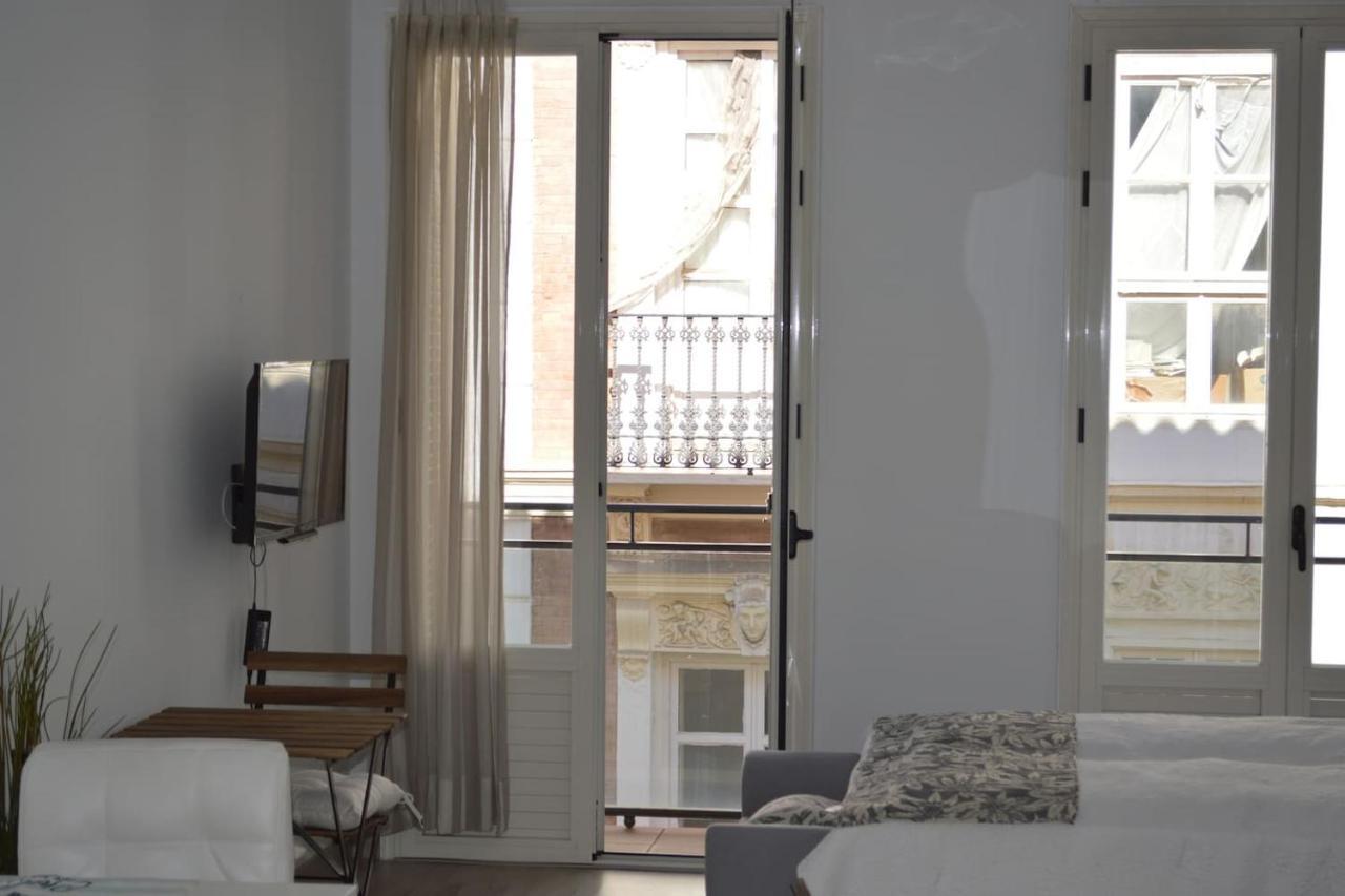 Modern Studio Flat Close To Plaza Merced 말라가 외부 사진
